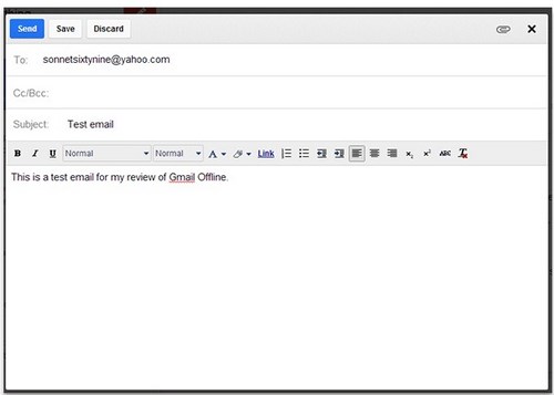 Truy cập Gmail khi không có kết nối Internet